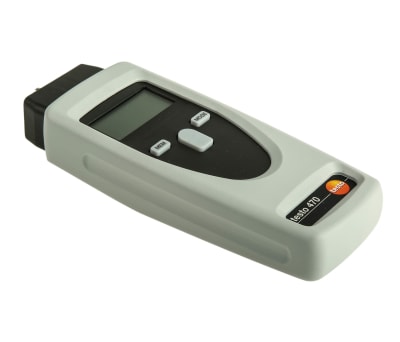 Product image for Testo 0563 0470 Tachometer, Best Accuracy ±0.02 % Contact, Optical LCD 99999rpm