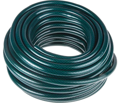 Product image for RS PRO PVC Flexible Tubing, Green, 30m Long, Reinforced, Water Applications