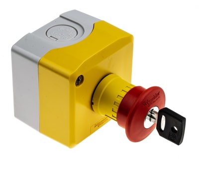 Product image for EMERGENCY STOP STATION 1NO/2NC KEY REL