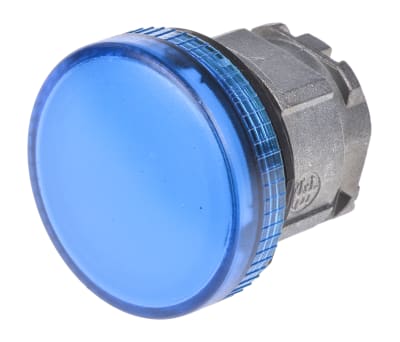 Product image for Blue pilot light head for BA9s bulb/LED