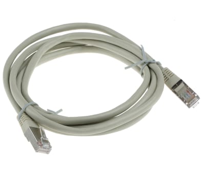 Product image for RJ45 GREY PATCH LEADS FTP