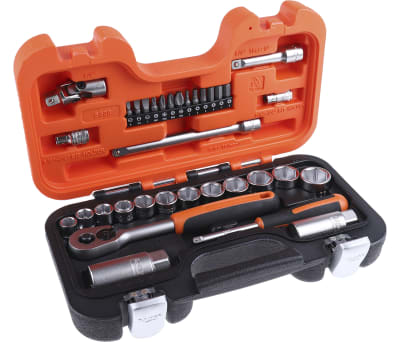 Product image for 33 piece Bahco socket set