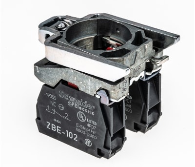 Product image for IP20 2 NC contact body ZB4