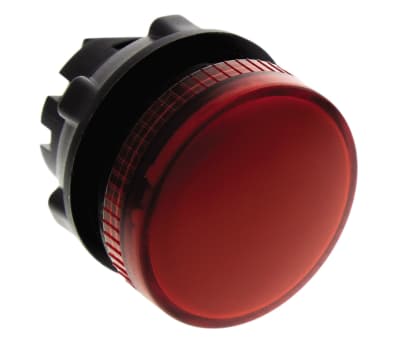 Product image for Red pilot head for BA9 bulb