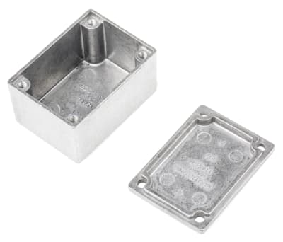 Product image for Diecast aluminium enclosure,52x38x27mm