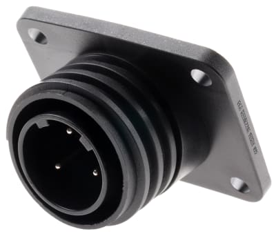 Product image for IP68 3 WAY FLANGE MOUNT CABLE PLUG,32A