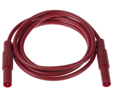 Product image for TEST LEAD MLS GG 100/2,5 RED