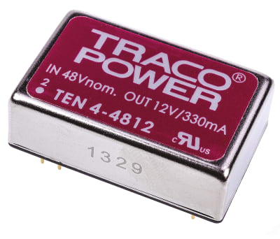 Product image for TEN4-4812 regulated DC-DC,12V 3.96W