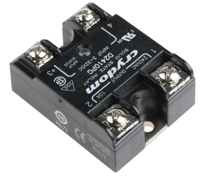 Product image for SSR,10A RMS 24-280VAC