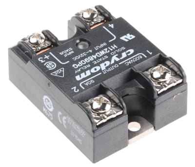 Product image for SOLID STATE RELAY,90A RMS 48-660VAC