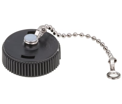 Product image for DUST CAP WITH METAL CHAIN,SIZE 13