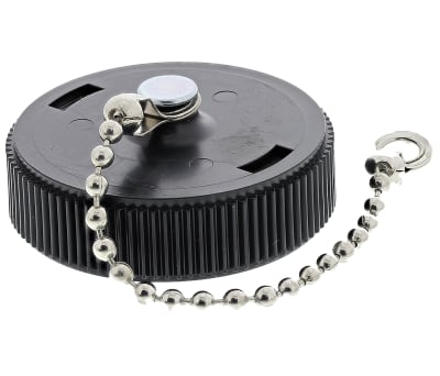 Product image for DUST CAP WITH METAL CHAIN,SIZE 17