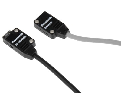 Product image for Panasonic Through Beam (Emitter and Receiver) Photoelectric Sensor with Block Sensor, 500 mm Detection Range