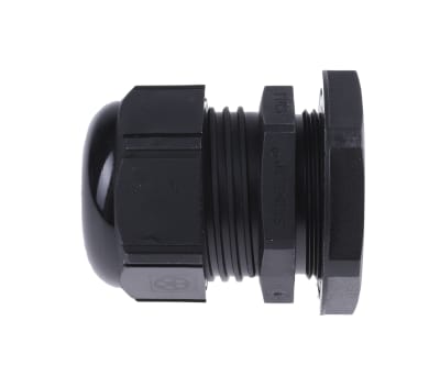 Product image for Cable gland, nylon, black, M32x1.5, IP68