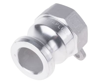 Product image for Part A Al cam & groove adaptor,1in BSPT