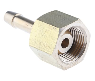 Product image for Brass oxygen nut & tail,3/8in x 1/4in