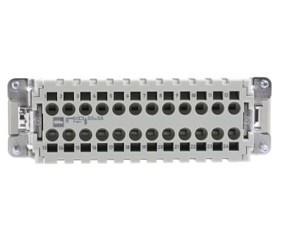 Product image for Han ES 24P cageclamp plg insert,16A 500V
