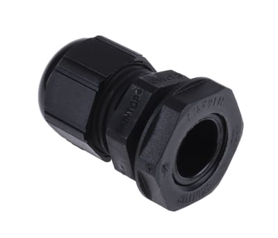 Product image for Cable gland, nylon, black, M16x1.5, IP68