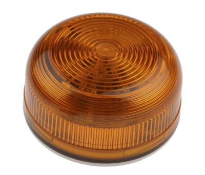 Product image for AMBER LOW PROFILE XENON BEACON,12/24VDC