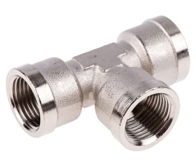 Product image for Female BSPP tee connector,G3/8