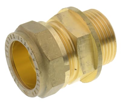 Product image for STRAIGHT COUPLING,22MM COMPX3/4IN BSPP M