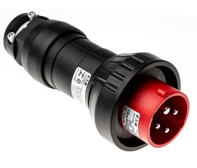 Product image for 3P+E HAZARDOUS AREA PLUG,16A 415V