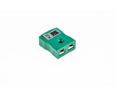 Product image for Type K Green miniature quick wire socket