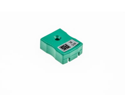 Product image for Type K Green miniature quick wire socket