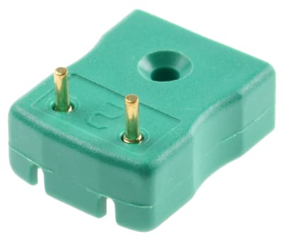 Product image for Type K Green miniature PCB socket