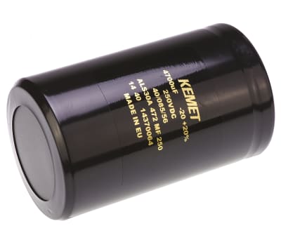 Product image for Al electrolytic screw cap,4700uF 250V