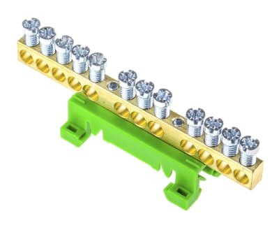 Product image for Entrelec, DBTI Earth Bar for Terminal Block