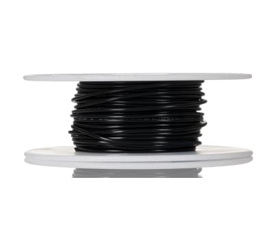 Product image for Wire 18 AWG 600V UL1015 Black 30m