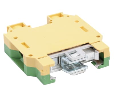 Product image for High current DIN rail earth terminal