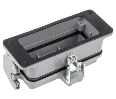 Product image for Low type panel mount housing w/cover,16B