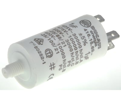 Product image for 41610/15 MOTOR RUN CAP,1UF 450VAC