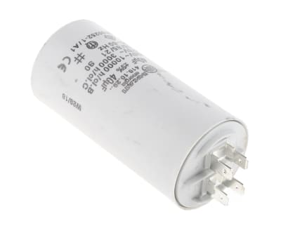 Product image for 41610/15 MOTOR RUN CAP,40UF 450VAC