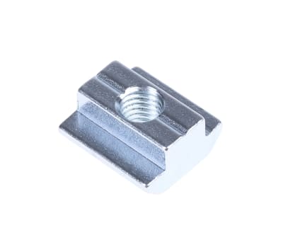 Product image for SLIDING BLOCK,10MM SLOT M8 THREAD