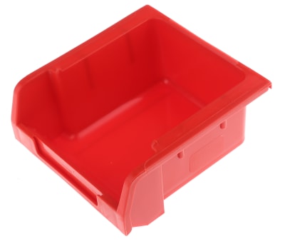 Product image for Red stack & nest bin,103x100x50mm