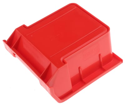 Product image for Red stack & nest bin,103x100x50mm