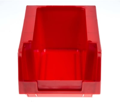 Product image for Red stack & nest bin,172x109x80mm