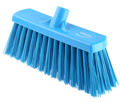 Product image for BLUE STIFF YARD BROOM,300X75MM