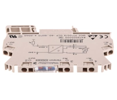 Product image for Temp transducer for Pt100,-50to150 deg C