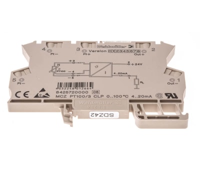 Product image for Temp transducer for Pt100,0 to 100 deg C