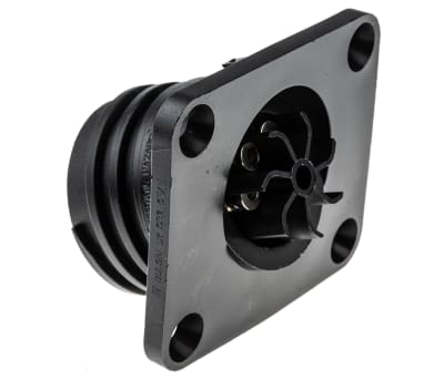 Product image for IP68 7 way flange mount cable socket,32A