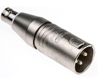 Product image for XLR MALE TO BNC SOCKET ADAPTOR