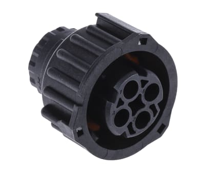 Product image for 4 way DIN 72585 IP67 cable socket,30A