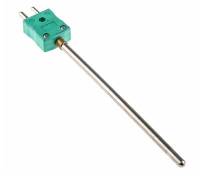 Product image for K insulated thermocouple w/plug,6x150mm