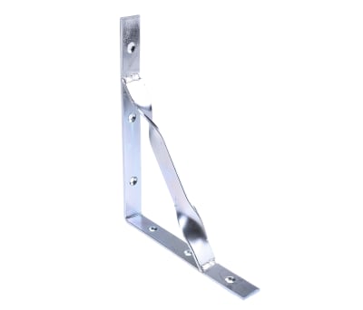 Product image for Zn plate steel heavy duty stayed bracket