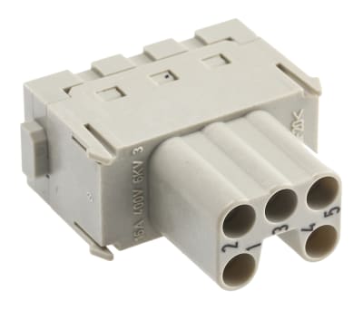 Product image for HAN(R) ES HD FEMALE CONN MODULE,16A 400V