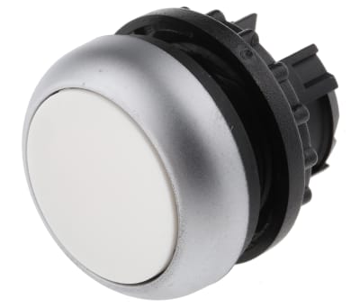 Product image for WHITE STAYPUT FLUSH PUSHBUTTON SWITCH